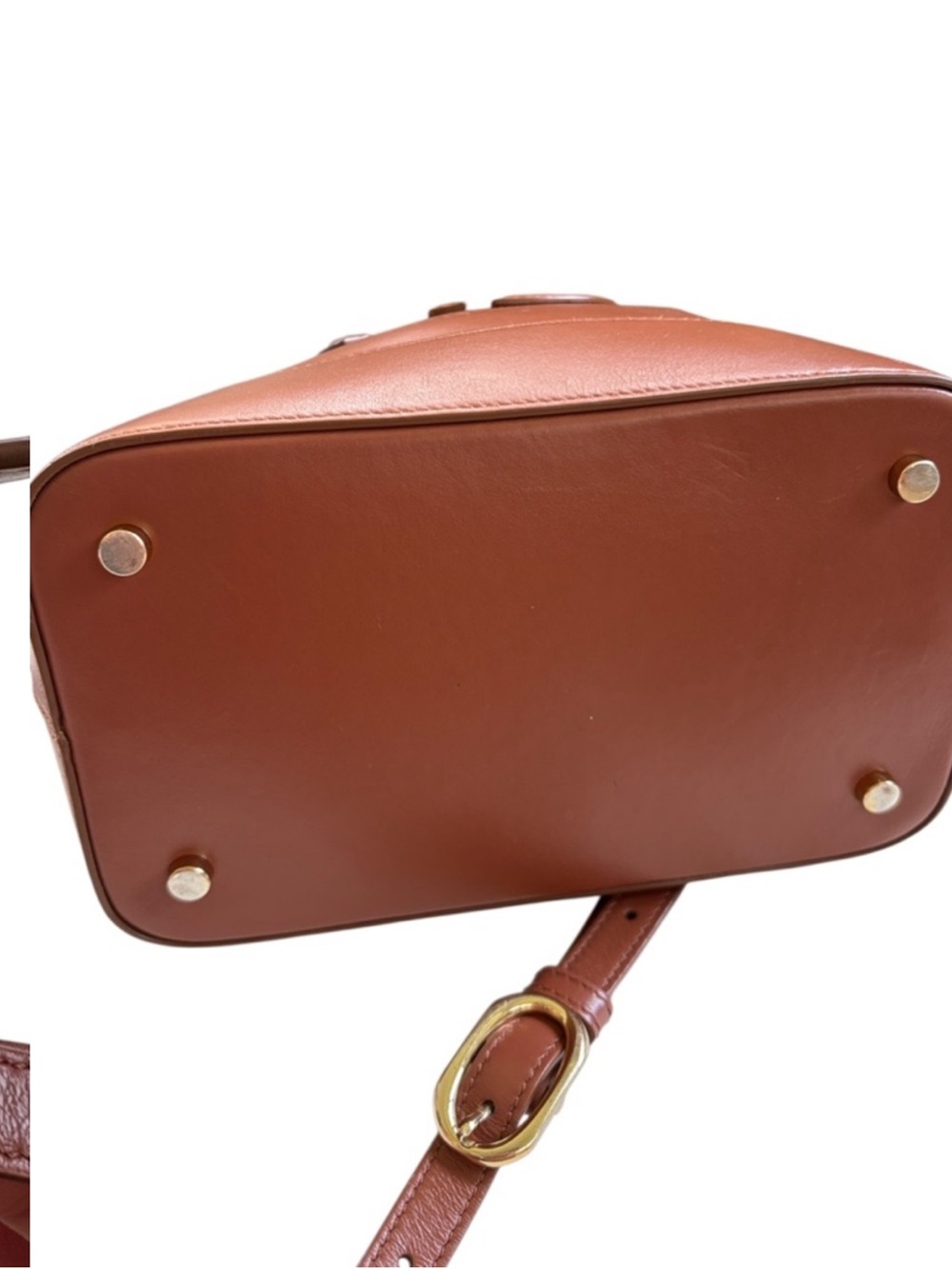 Anine Bing Leather Lili Bucket Bag Brown Retail $600.00 - Picture 9 of 16